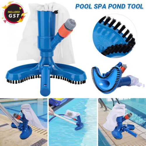Pond Fountain Tool Kit Cleaner Pool Spa Swimming Cleaning Kit Vacuum Brush Tool