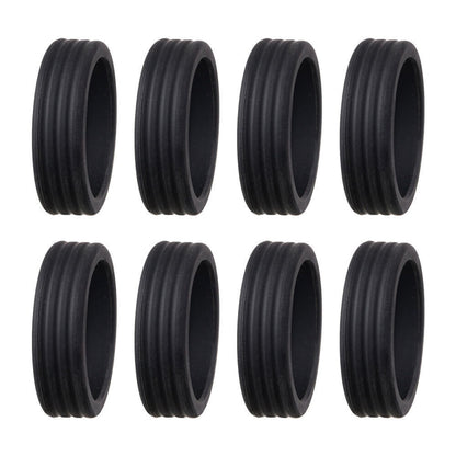 8x Luggage Wheel Protector Silicone Wheel Covers Suitcase