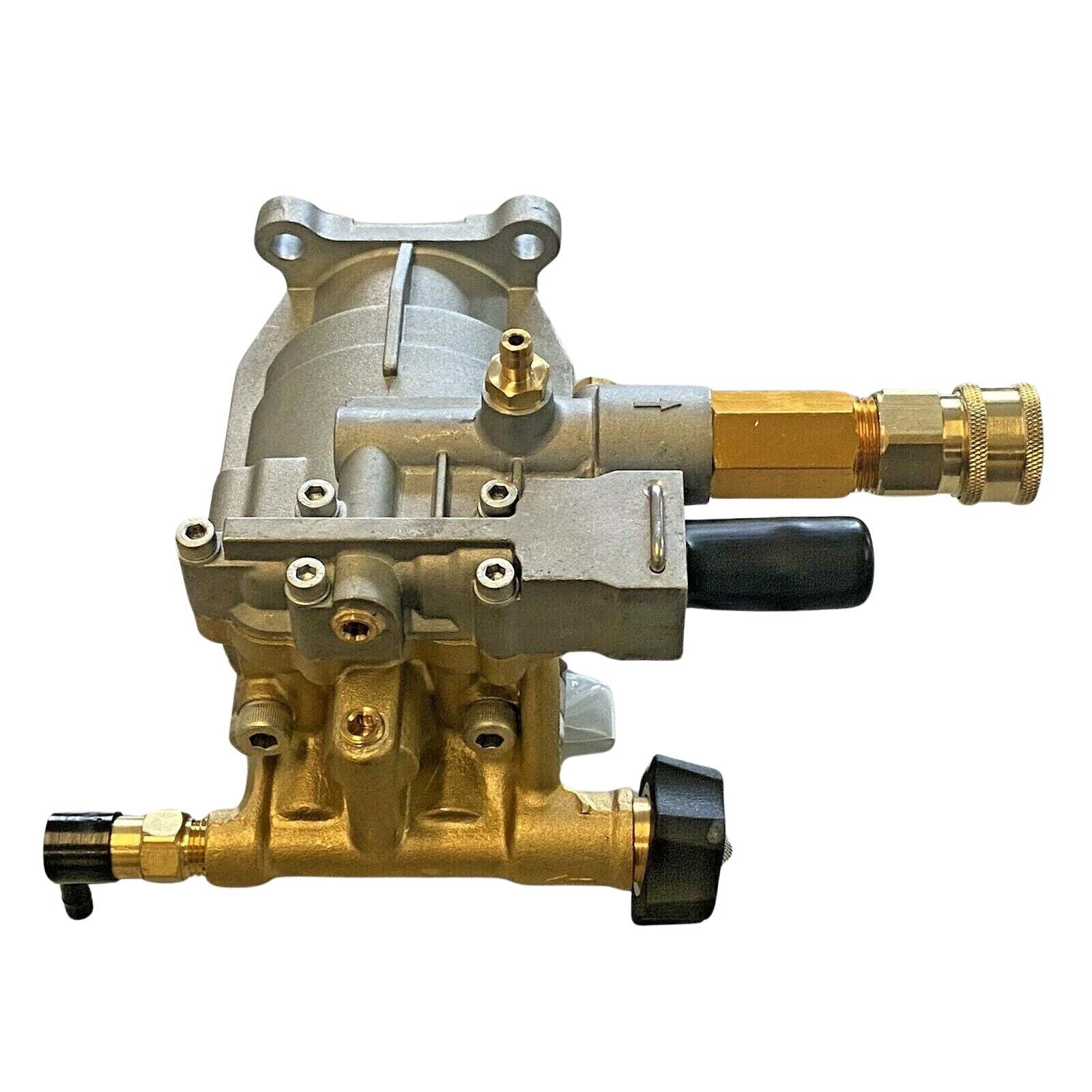 3600 PSI Max Italian Made Triple Piston High Pressure Washer Water Pump