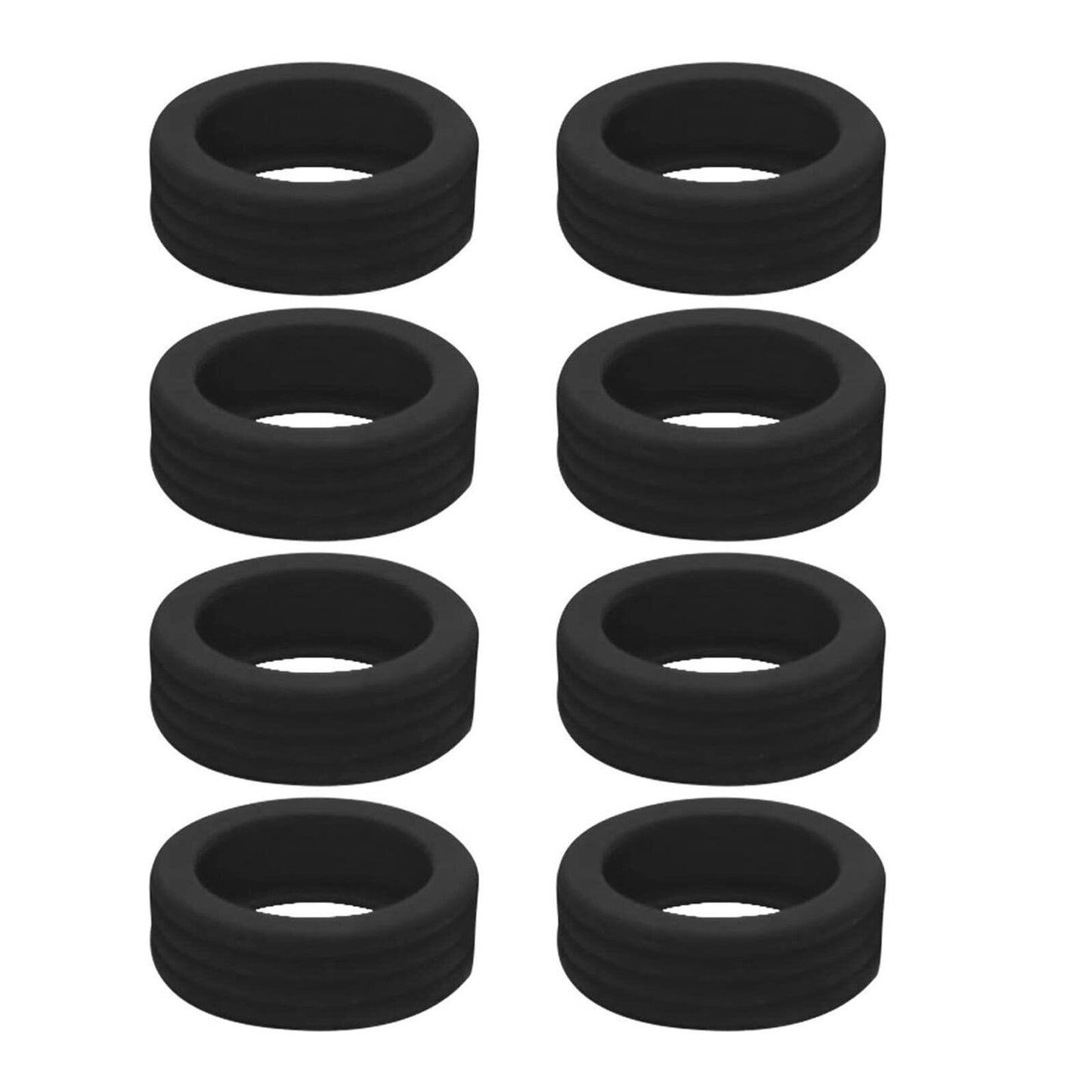 8x Luggage Wheel Protector Silicone Wheel Covers Suitcase