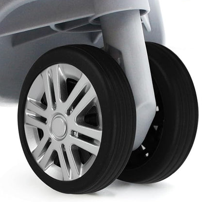8x Luggage Wheel Protector Silicone Wheel Covers Suitcase