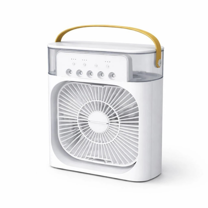 Portable Mini Air Cooler Fan White Personal Air Conditioner Cooling Device