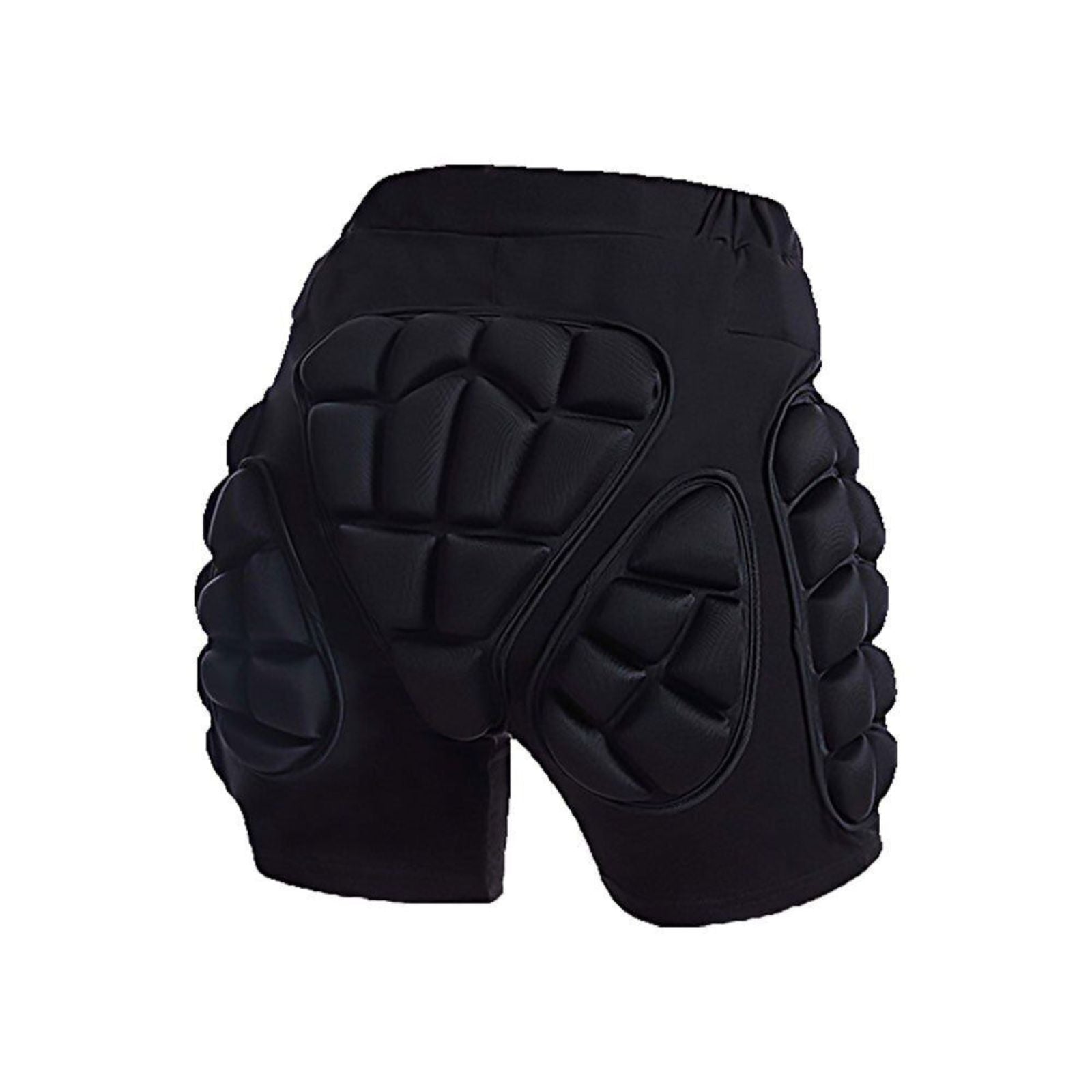Snowboard Impact Pants Black Hip Padded Shorts Ski Skate Protective Gear Large