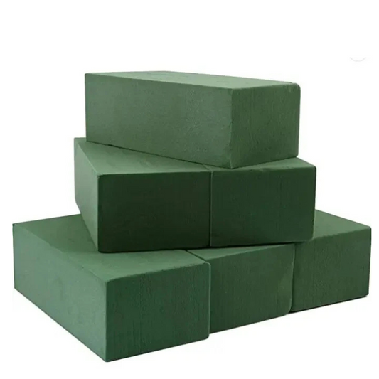 2x Brick Florist Foam Blocks Wet Floral Artificial Flower Arrangement