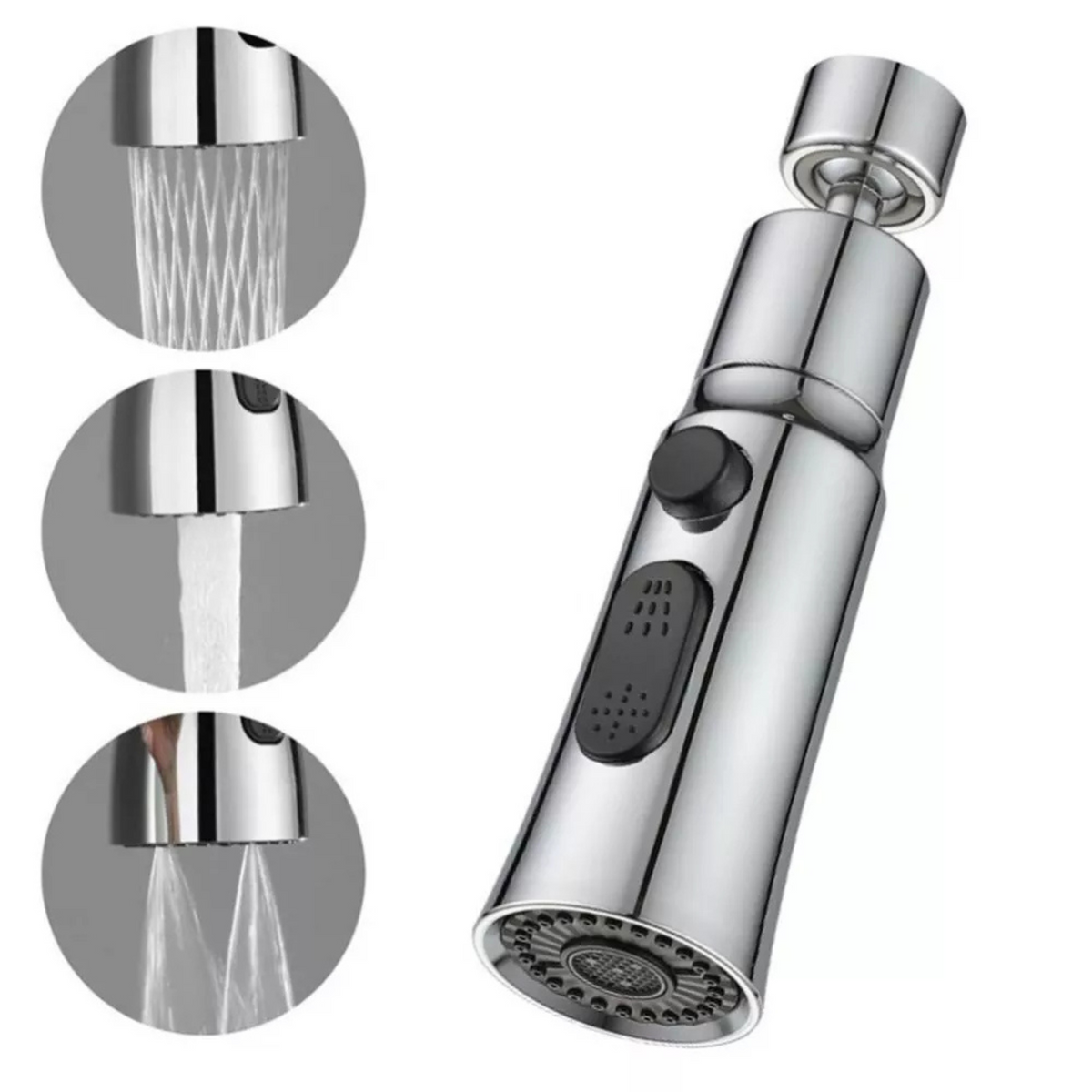 Sprayer Sink Tap Head Water 360° Saving Kitchen faucet extender Aerator Spray