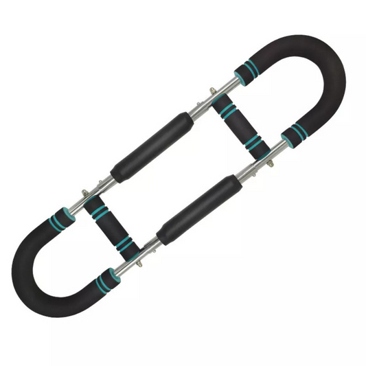 Twister Arm Exerciser Adjustable Training Bar Strength Forearm Chest 40kg