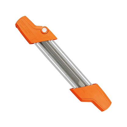 4.0mm Chainsaw File Tool with Handle Metal Sharpener Orange