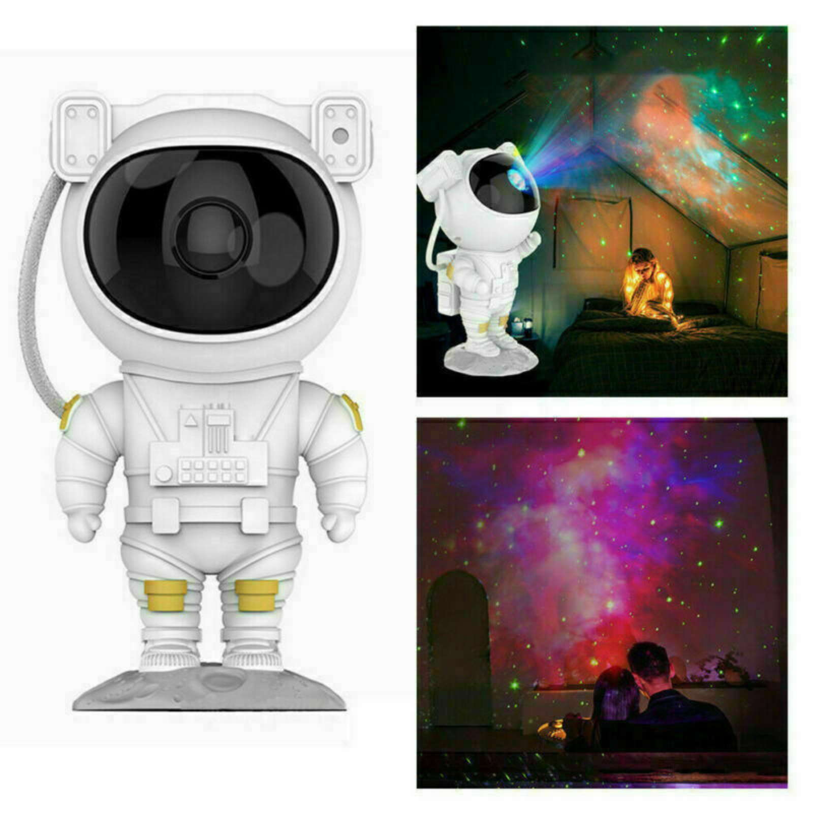 Night Light Astronaut Starry Sky Porjector Star Galaxy Projector Nebula LED