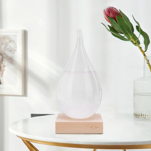Waterdrop Storm Glass Weather Predictor Forecast Home Decoration Gift