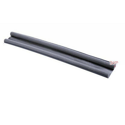 Threshold Seal Draft Stopper Grey  Sealing Strip Guard Wind Dust Flexible Door
