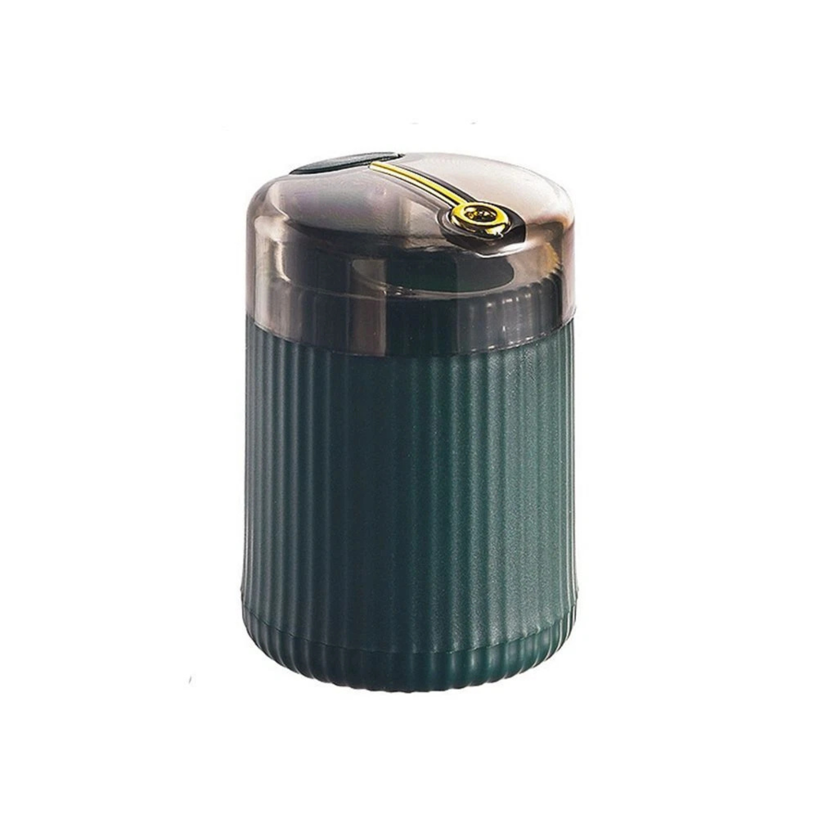 Pop-up Automatic Toothpick Box Round Toothpick Holder Dark Green Kitchen