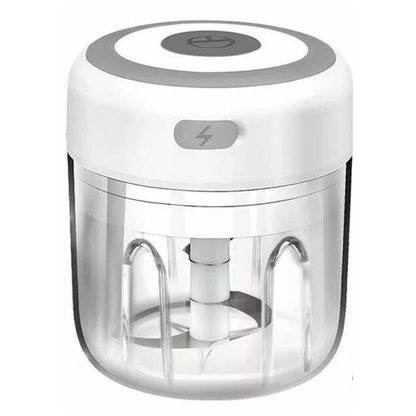 Blender Crusher Vegetable Chopper 250ML Electric Garlic Food Grinder White