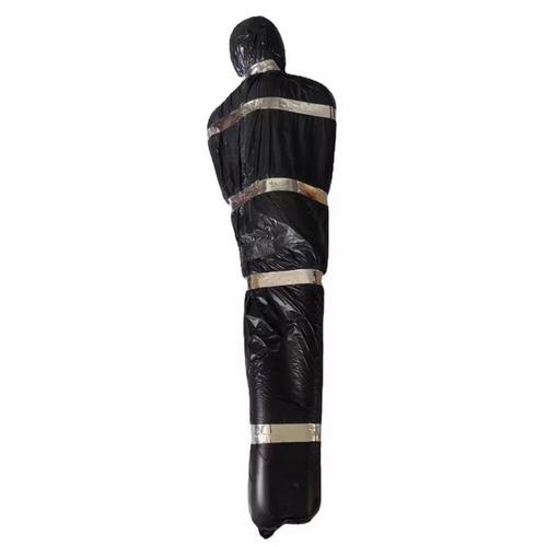 Decor Haunted House Props Creepy Black with Pump Halloween Scary Fake Dead Body
