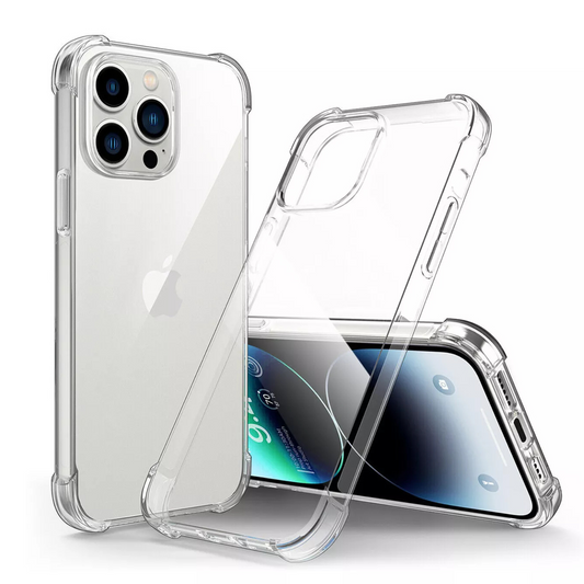 iPhone Clear Heavy Duty Shockproof Bumper Case Cover iPhone 14