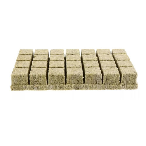 Planting Cloning Propagation Plug Hydroponic Grow Starter Rockwool Cubes 50x