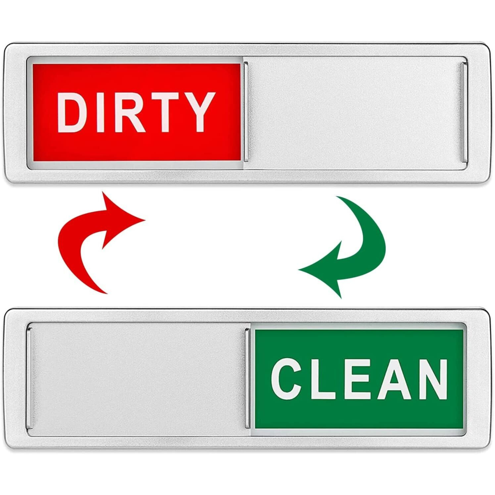 Magnet Indicator Sign Non Scratch Clean Dirty Dishwasher Magnetic Easy Read