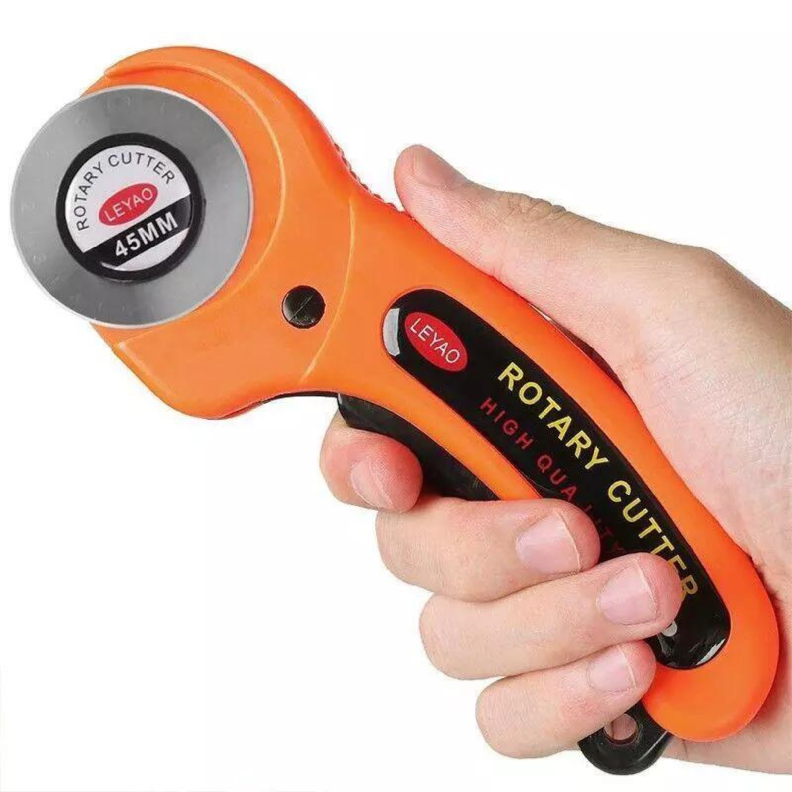 Roller Fabric Cutting Tool Rotary Cutter Professional +10pcs Blades 45mm