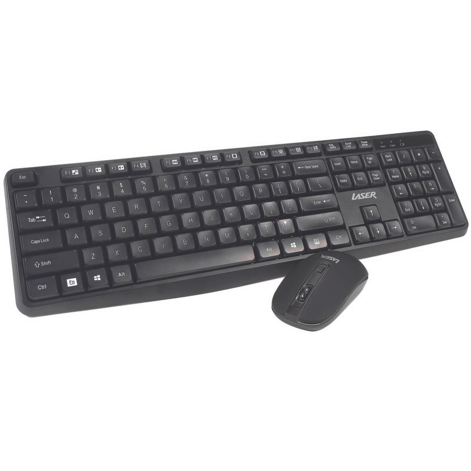 Wireless Keyboard And Mouse Combo Laser Multimedia