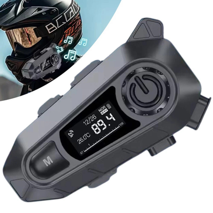 Wireless Bluetooth 5.4 Motorcycle Helmet Headset Riding Audio Device