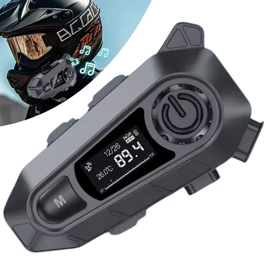 Wireless Bluetooth 5.4 Motorcycle Helmet Headset Riding Audio Device
