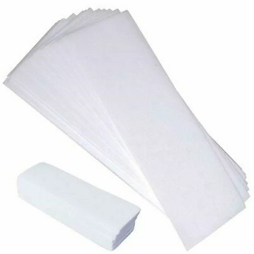Waxing Papers Cut Disposable 70gsm Wax Pre-Cut Strips Pack Non Woven 100x