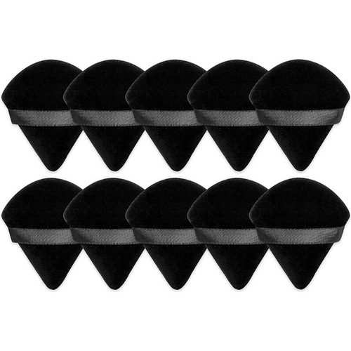 Powder Puff Cotton Sponge Make Up Tool Cosmetic Triangle Mini MakeUp Black