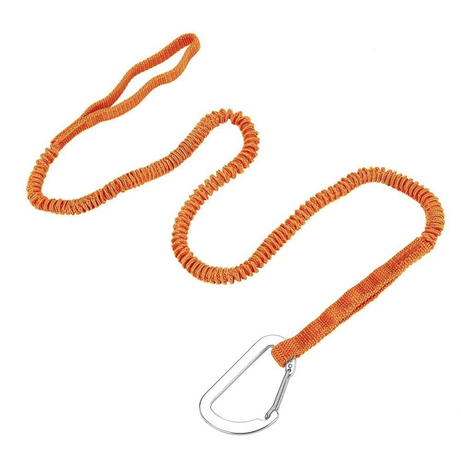 Safety Rope for Kayak Paddles Hook Kayak Paddle Leash Canoe Orange