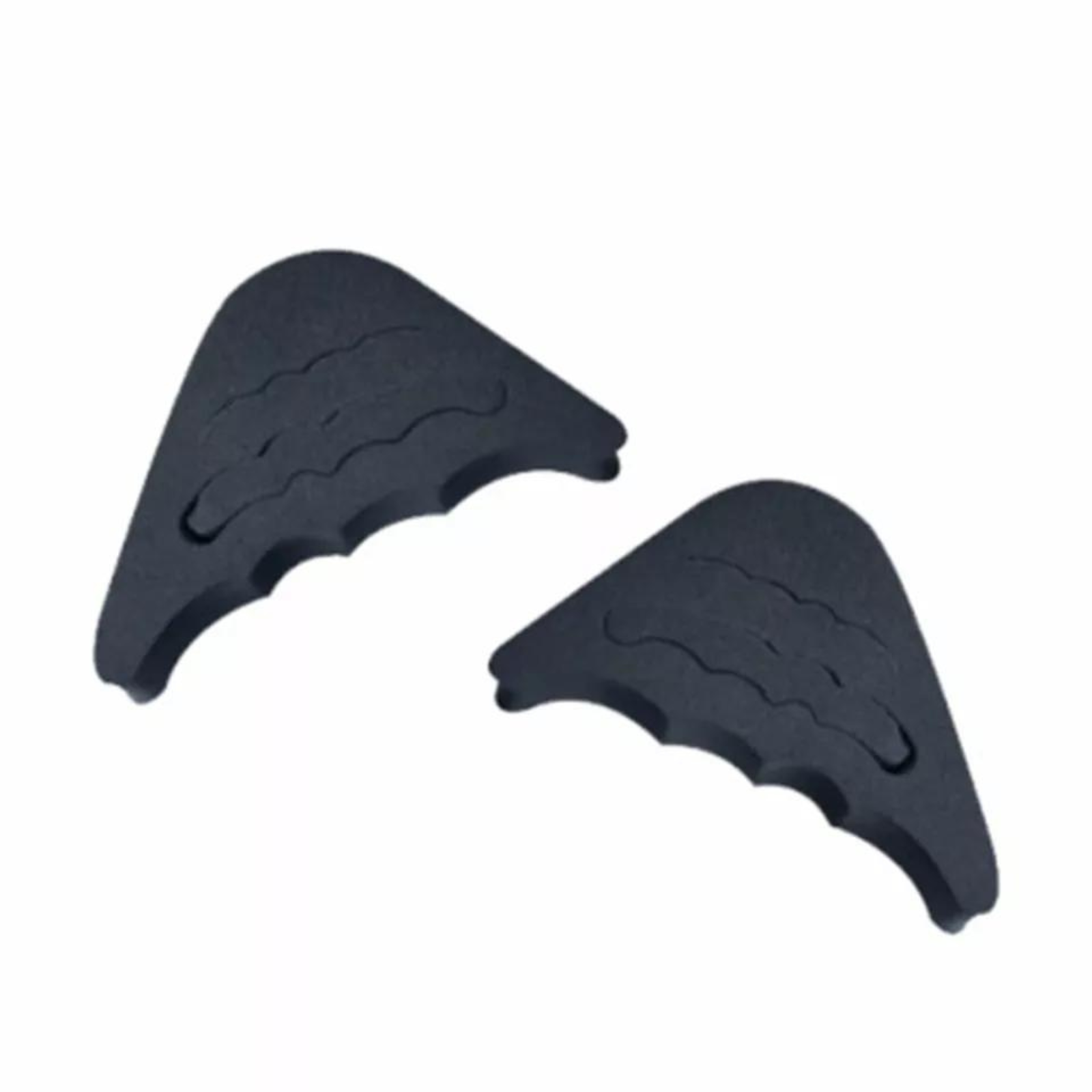 Shoe Protector Toe Pain Relief Black Thick Forefoot Filler Adjustment 1 Pair