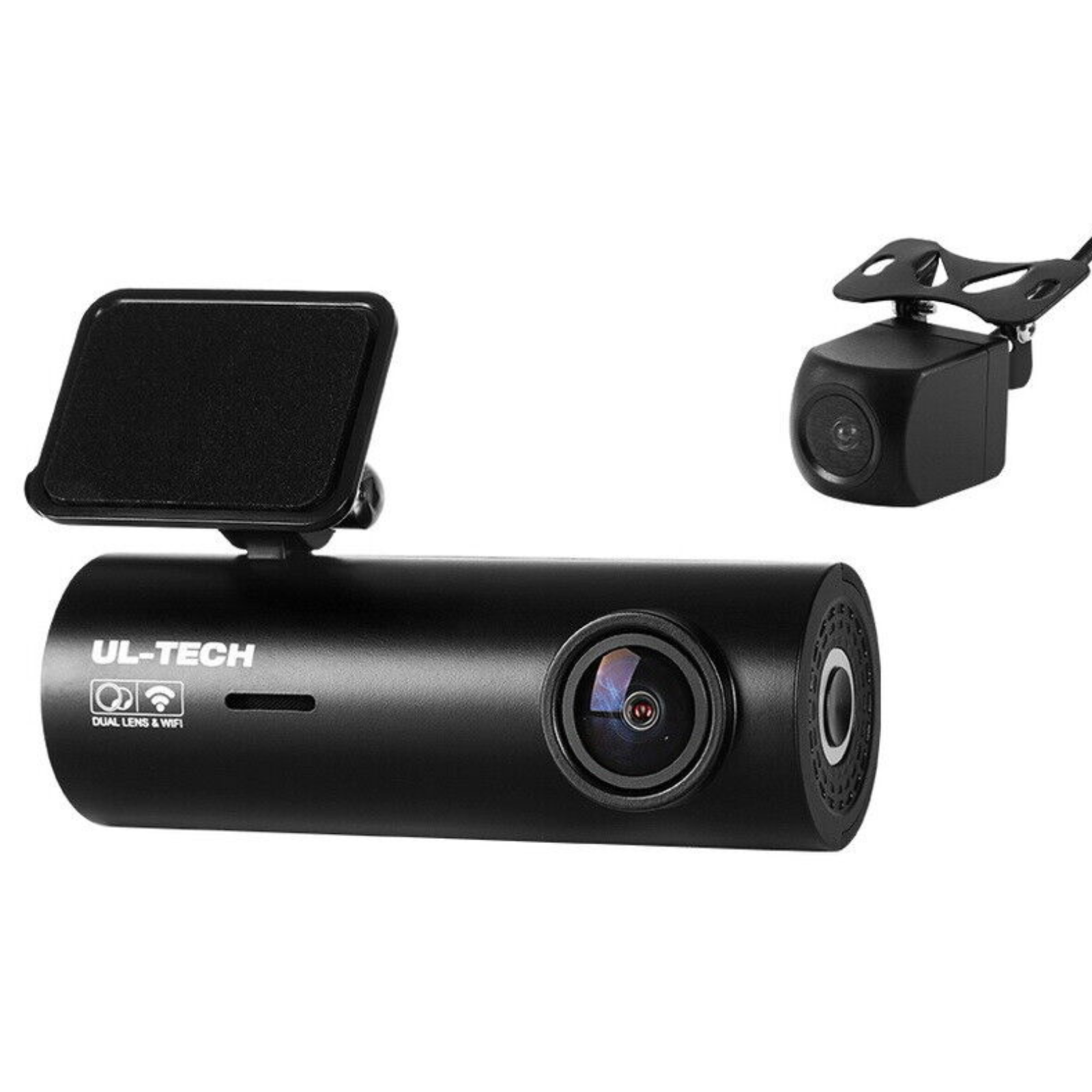 Rear Dash Cam DVR WiFi Free UL-tech 4K Dash Camera Front Hardwire