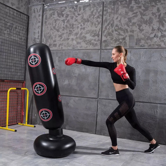 Boxing Stand Dummy Target Fitness Kick Free Standing Boxing Punching Bag