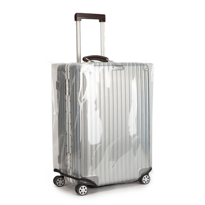 26" Clear PVC Travel Luggage Protector Transparent Waterproof Suitcase Cover