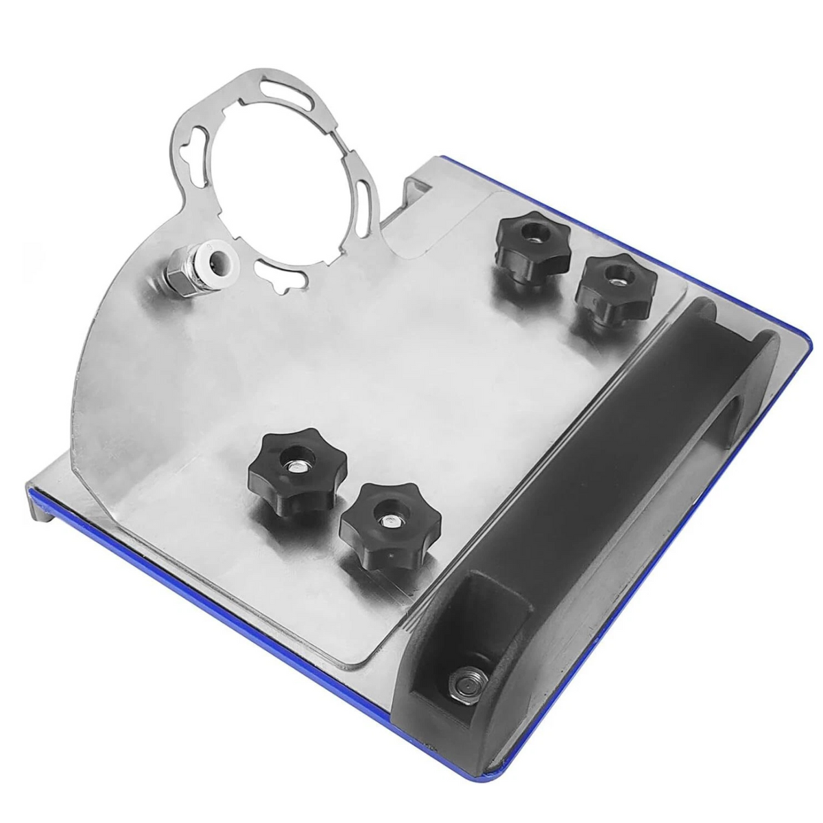 Angle Grinder Stand Base Plate Adjustable for Tile 45° Chamfer Cutting