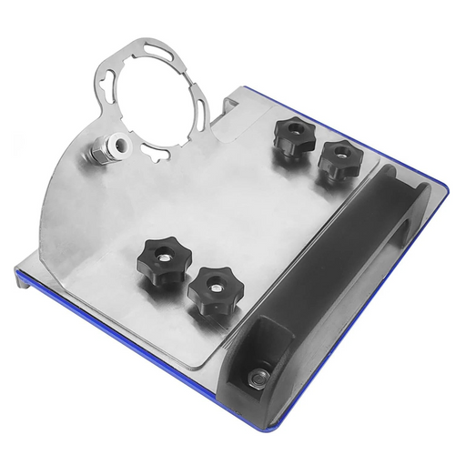 Angle Grinder Stand Base Plate Adjustable for Tile 45° Chamfer Cutting