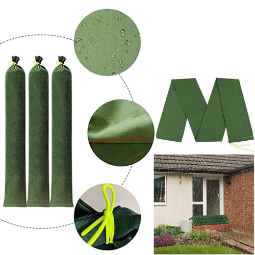 Canvas Sand Bags for Rainy Season Home and Garden Flood Protection 20x150cm