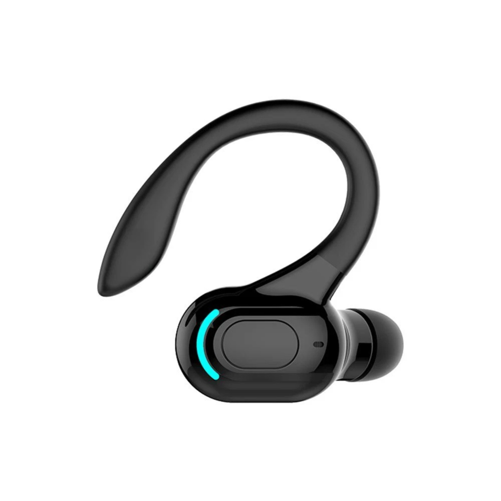 Wireless Earpiece Bluetooth 5.2 Headset with Mic Black