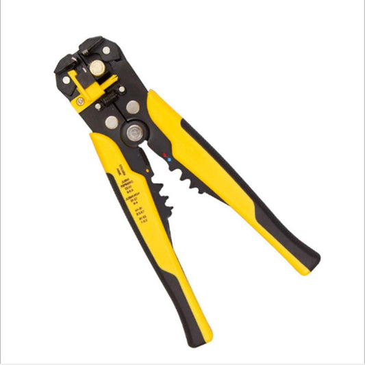 Yellow Pliers Stripper Tool Automatic Terminal Cutter Electric Cable Crimper