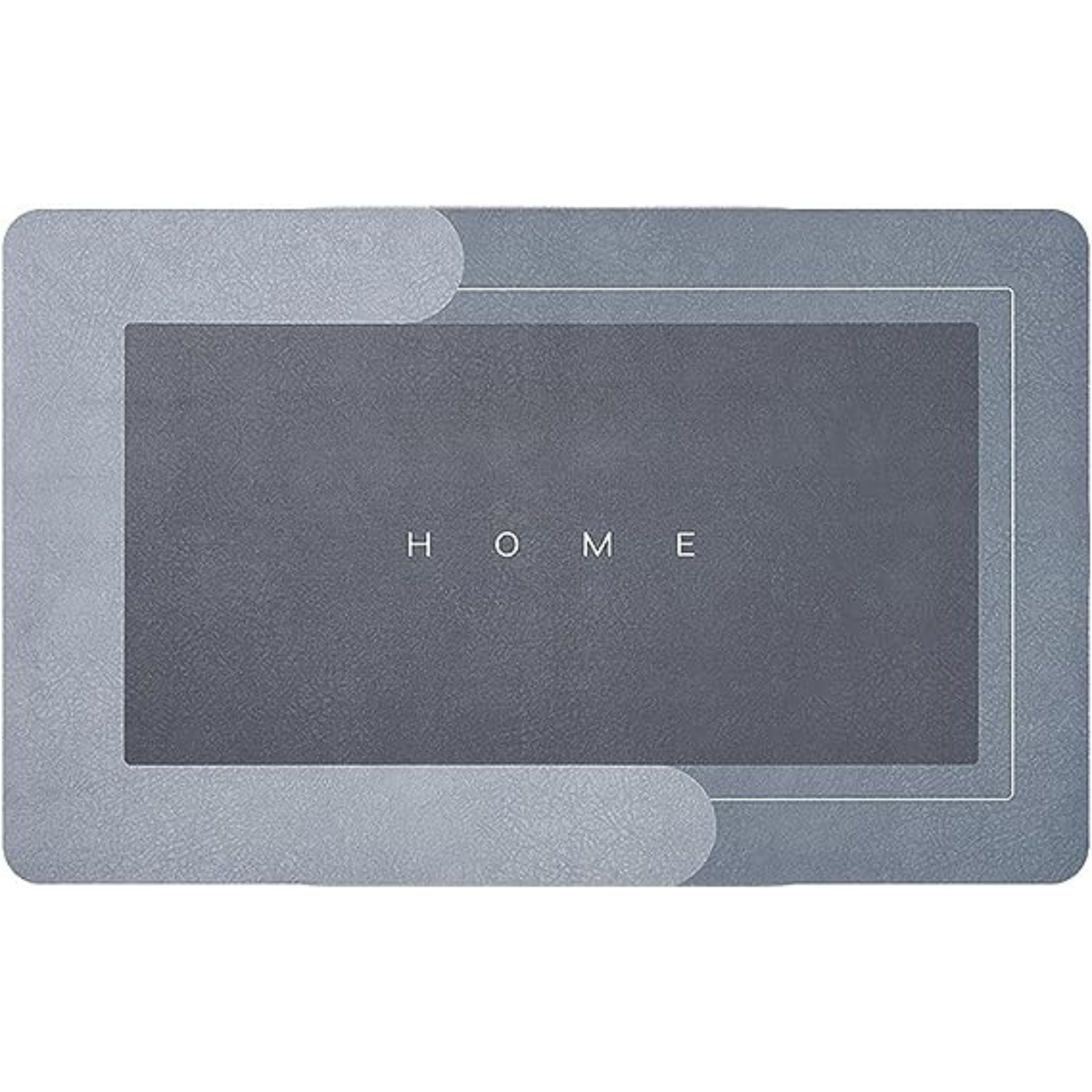 Dark Grey Non-Slip Diatom Mud Absorbent Floor Mat Soft Quick Drying