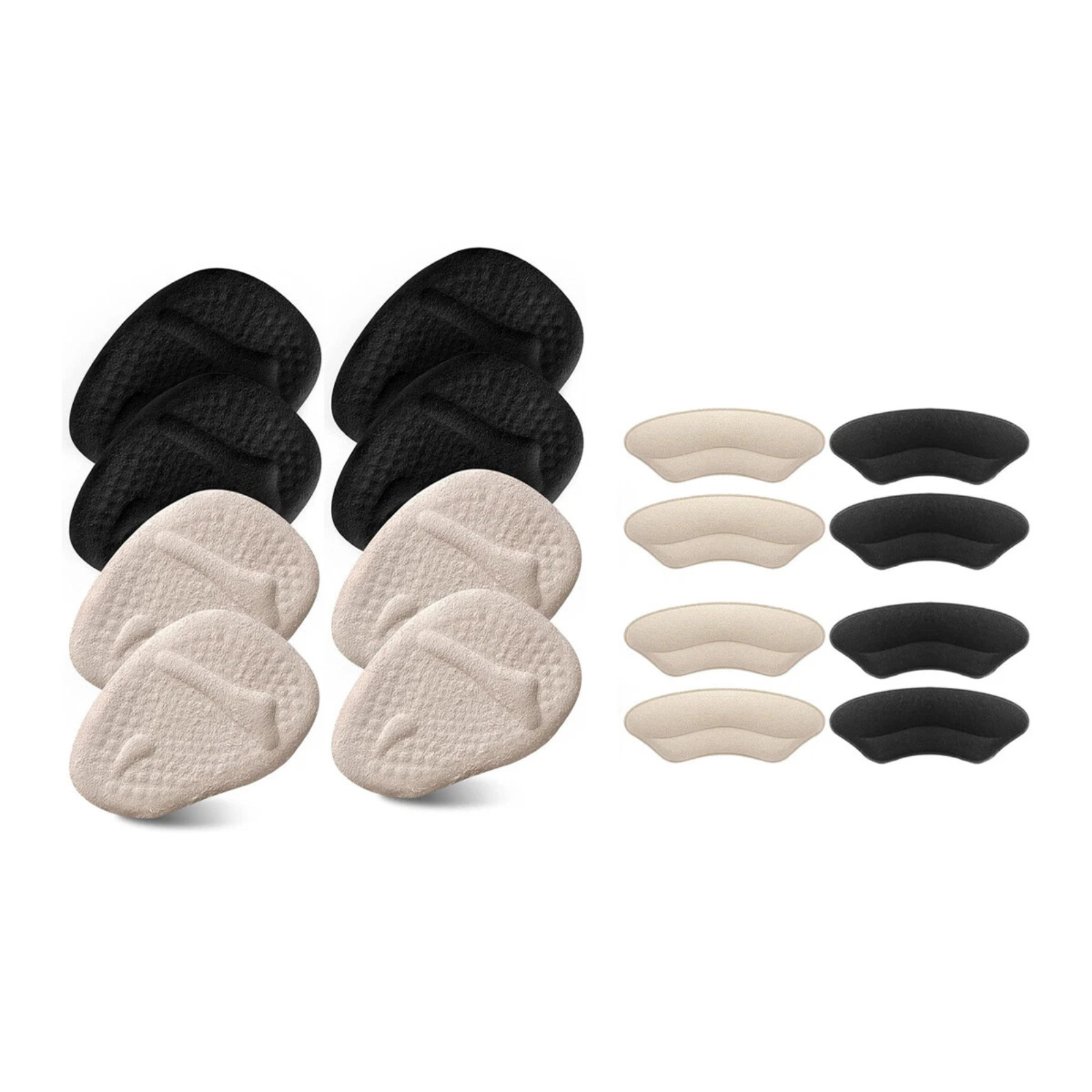 Foot Support Insoles Pads Forefoot Half Size Inserts 8Pairs High Heel Cushion