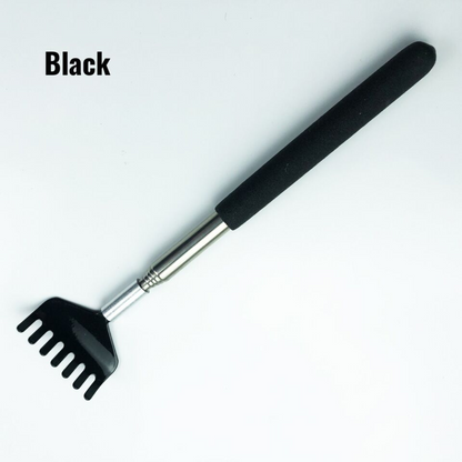 Backscratcher Telescoping Extendable metal claw Back scratcher Black