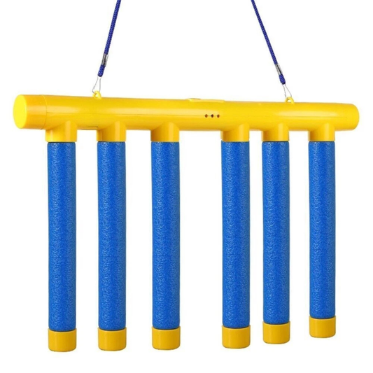 Funny Reflex Catching Game Sticks Training Toy Remote Yellow Action