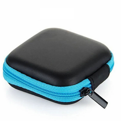 Portable Hard Case Pouch Travel Storage Bag Organiser Blue