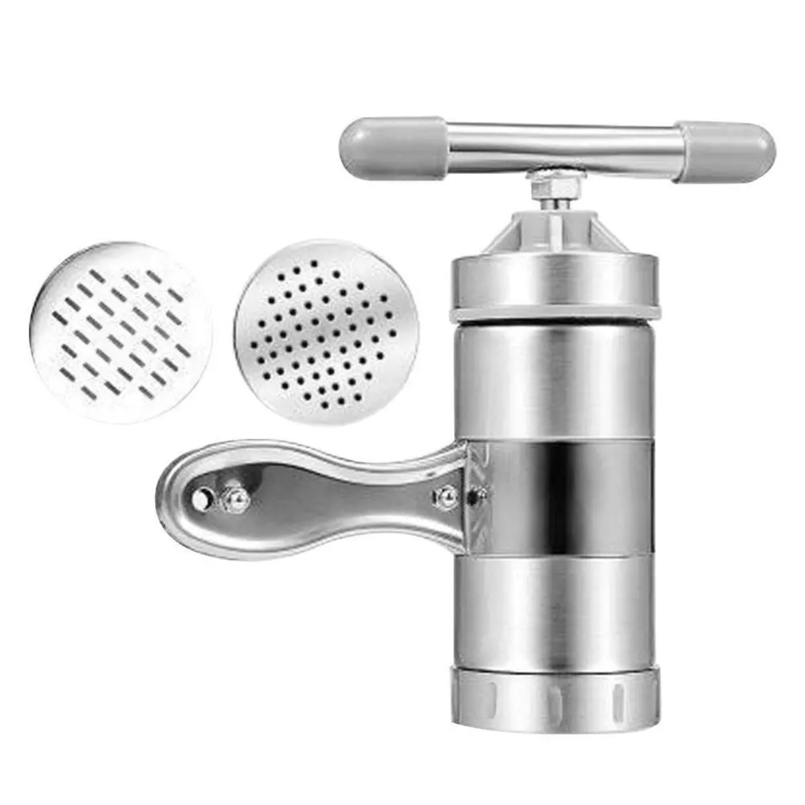 Home Portable Manual Press Pasta Maker Easy Hand Crank Noodle Tool