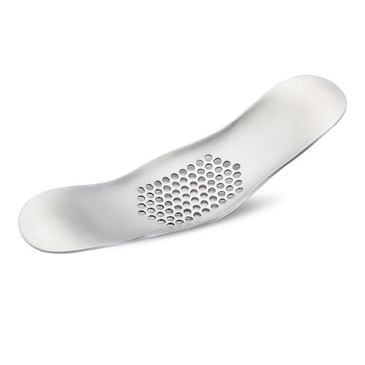 Rocking Mincer Squeezer Kitchen Stainless Steel Garlic Press Crusher