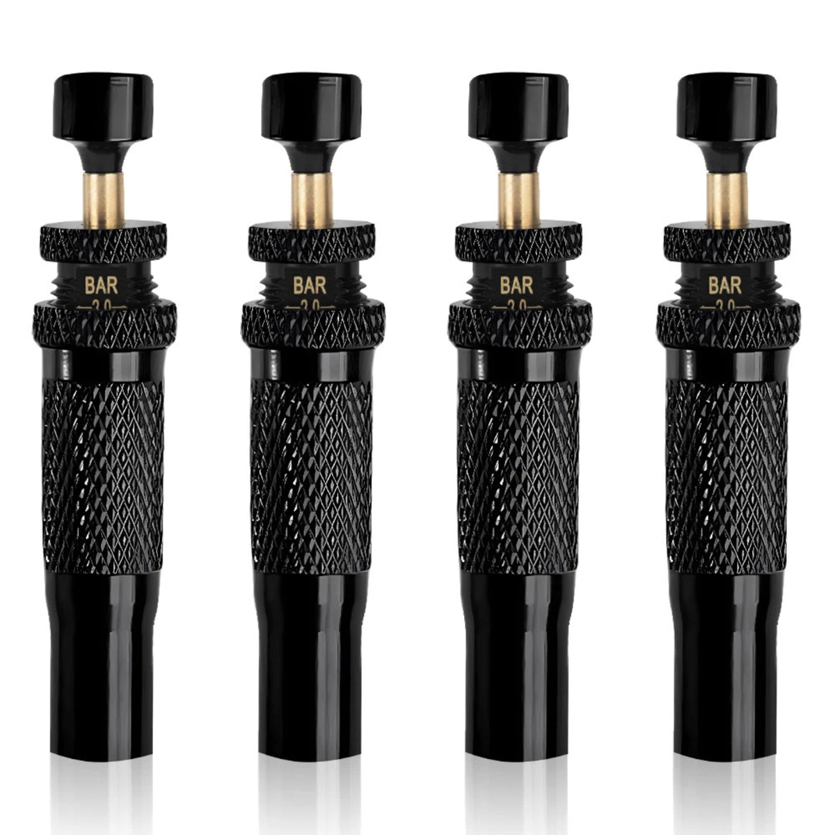 Portable 4PCS Tyre Deflators Air Quick Deflator Tire Valve Pressure Tool Kit