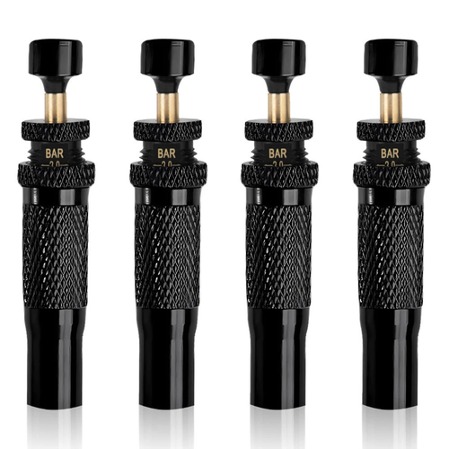 Portable 4PCS Tyre Deflators Air Quick Deflator Tire Valve Pressure Tool Kit