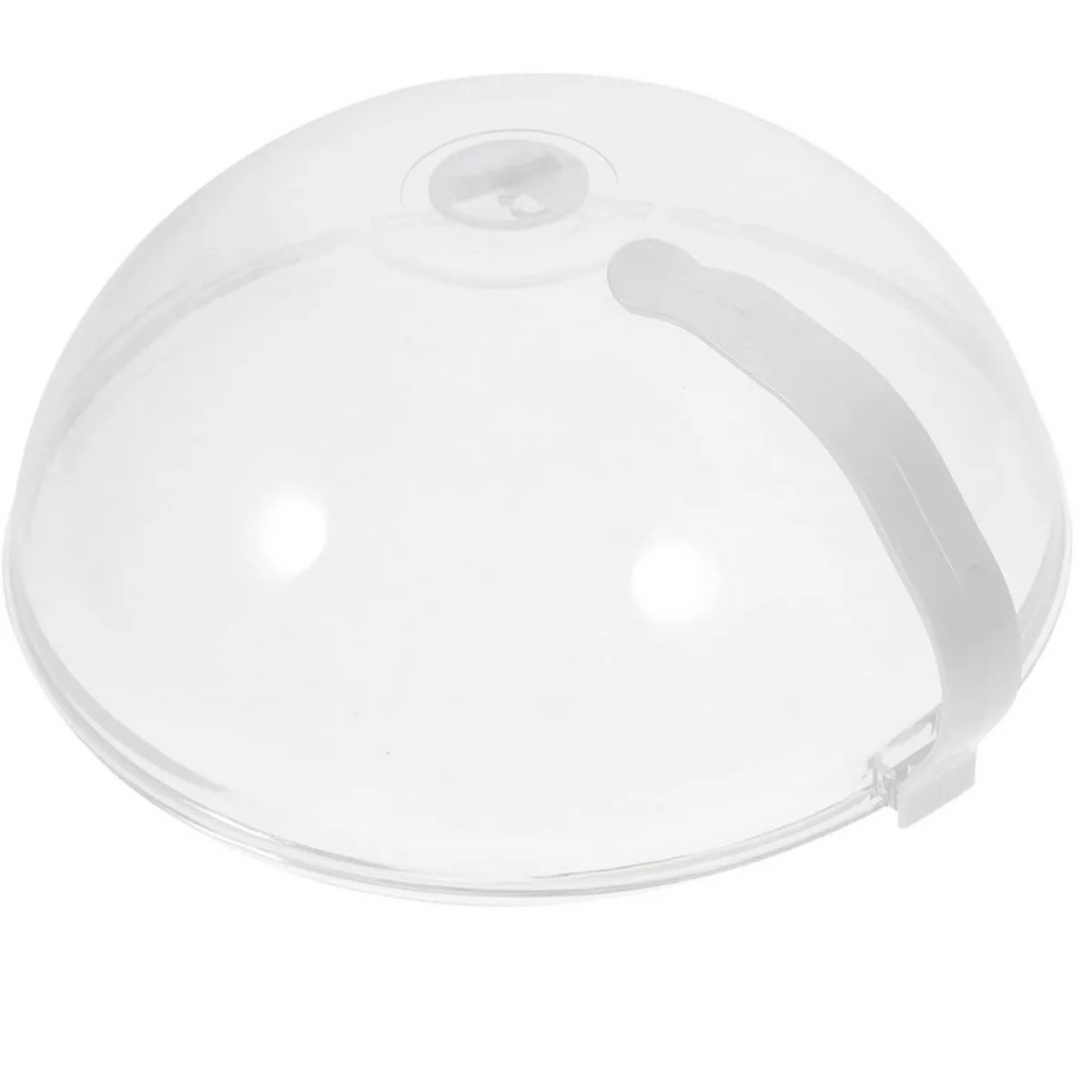 Microwave Oven Food Cover Splatter Guard Plate Lid Turntable  Steam Vents Plate