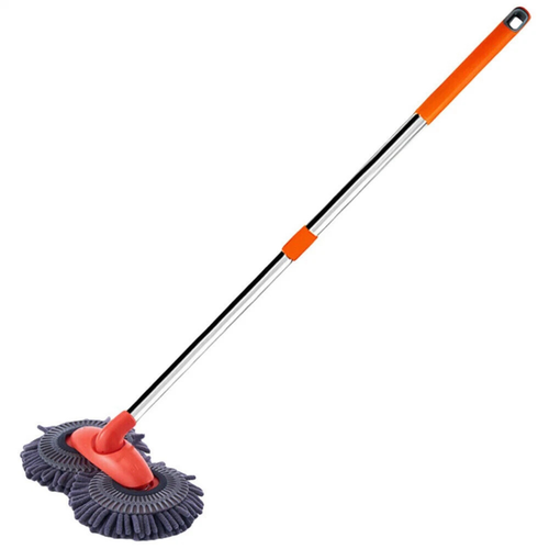 Adjustable Car Wash Mop Cleaning Brush with Extendable Handle for Easy Use