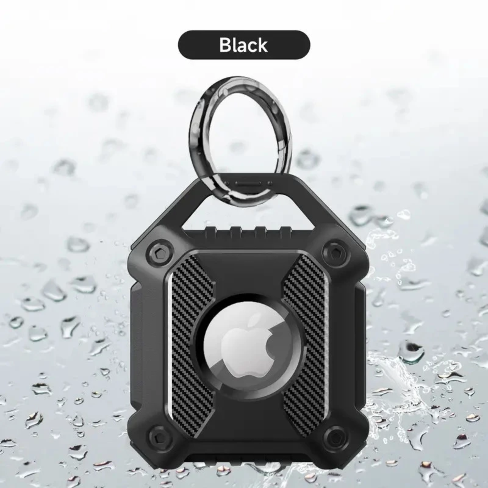 Apple AirTag Keychain Design Waterproof Protective Case and Loop Holder