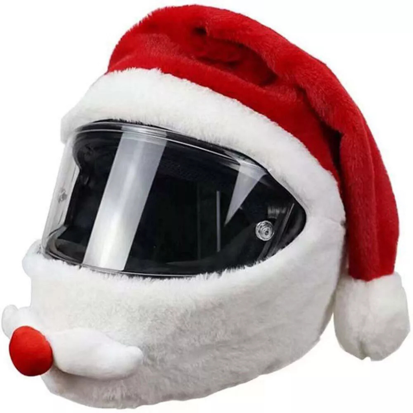 Motorbike Helmet Santa Claus Cover Christmas Helmet For Motorcycle