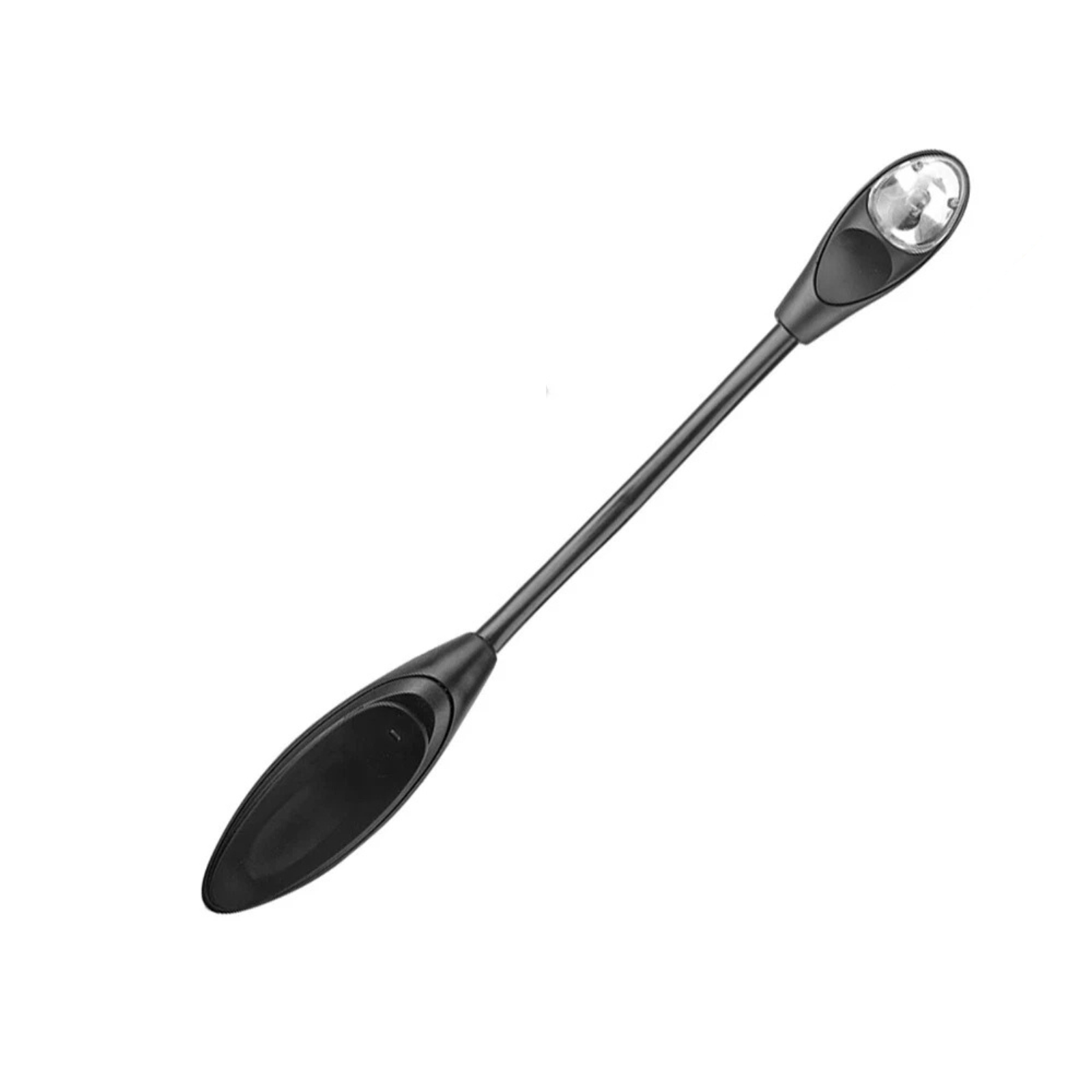 2X Mini Clip-On Flexible LED Reading Lights for Books and Laptops
